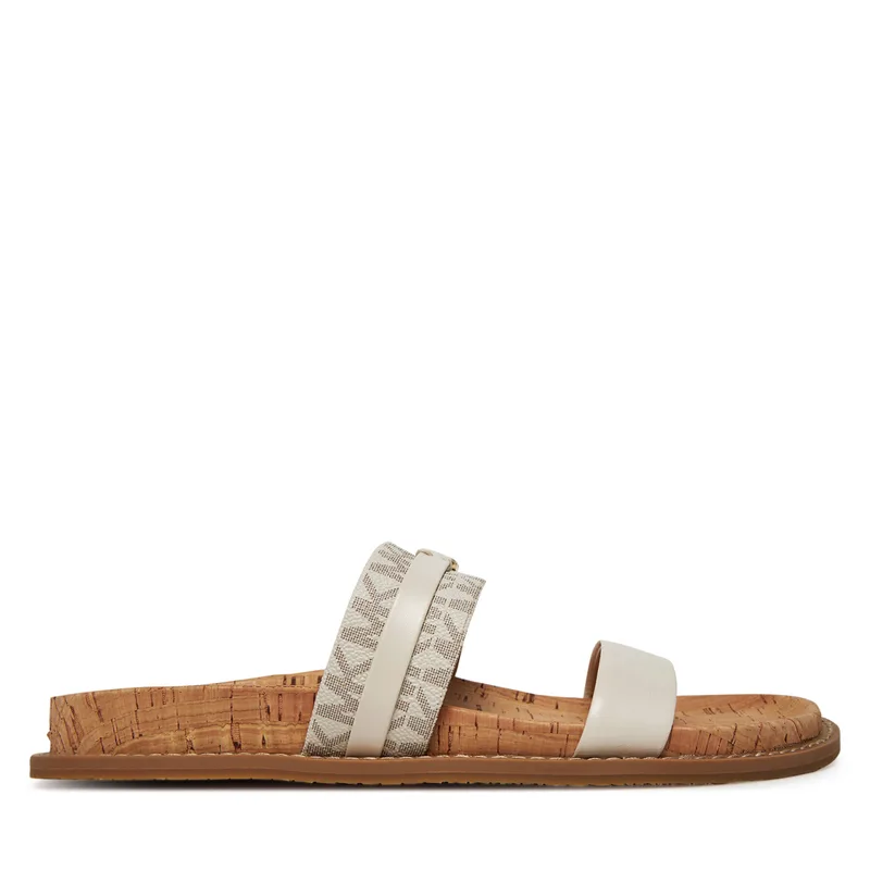 Παντόφλες MICHAEL Michael Kors Mandy 40S5MAFS3L Εκρού