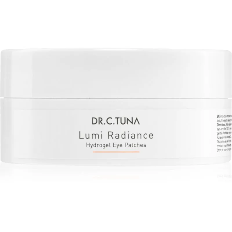 Farmasi Dr. C. Tuna Lumi Radiance επιθέματα υδρογέλης για άμεση λαμπρότητα 60 τμχ