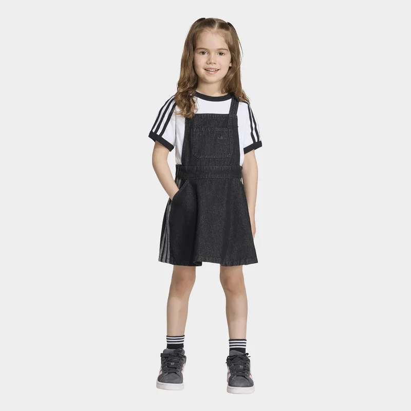 adidas Originals K Denim Dungarees Dress (9000288333_92757)