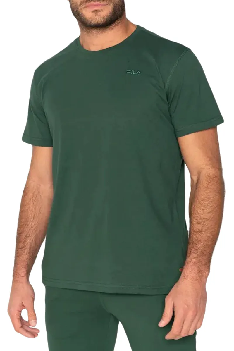 Μπλούζα Κοντομάνικη Fila Mel APJC0017-GREEN Ανδρικό