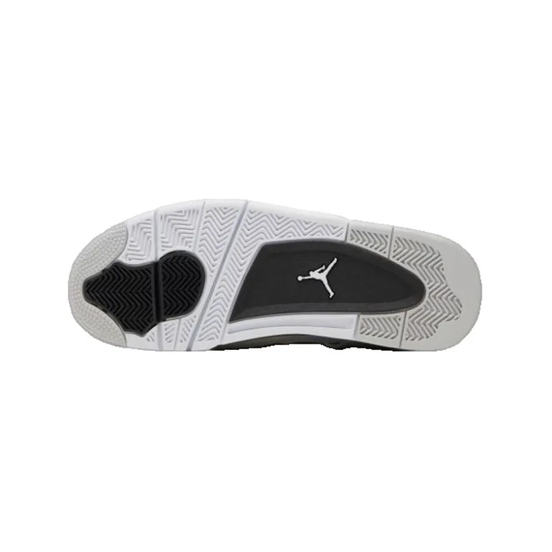 Παπούτσια του Μπάσκετ Nike Baskets Air Jordan 4 Military Black cuir