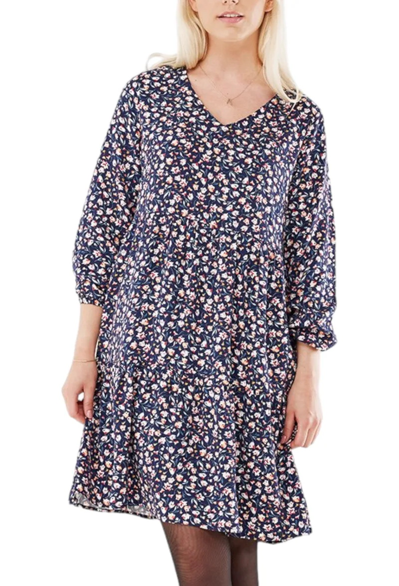 Φόρεμα Mexx Floral Printed SM0631016W-Navy Γυναικείο