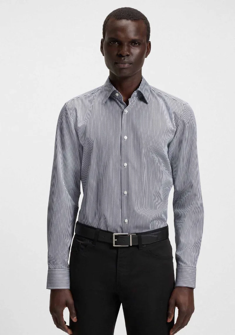 BOSS Πουκάμισο της σειράς H Hank - 50545123 404 Dark Blue