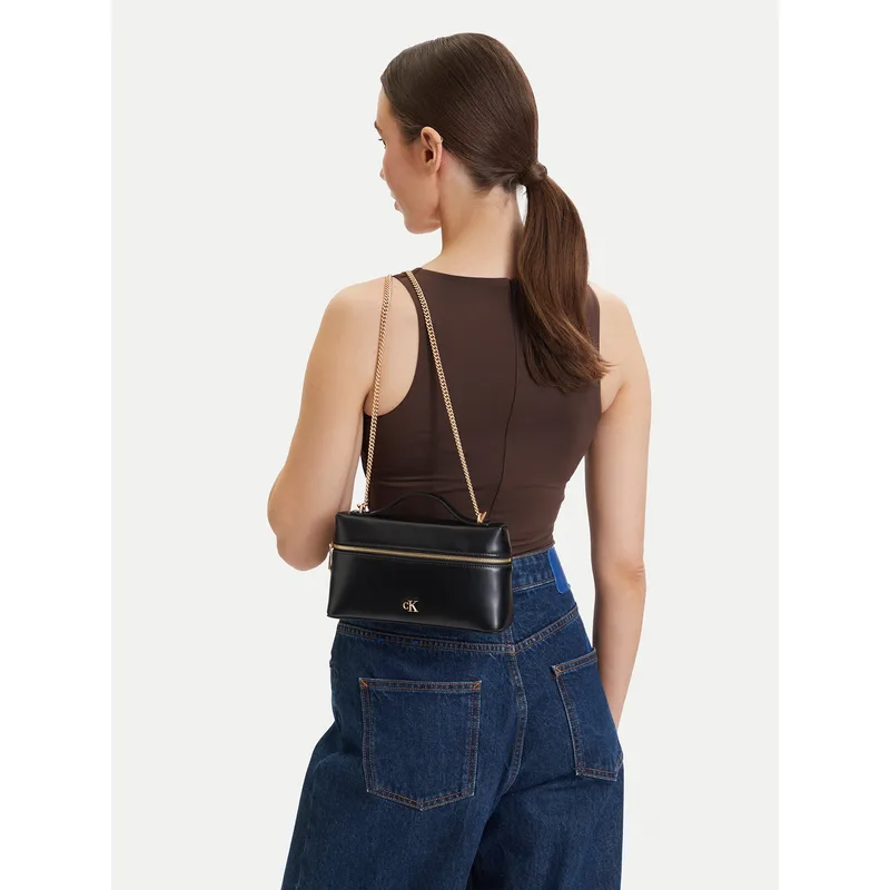 Τσάντα Calvin Klein Ck Beauty Case On Chain LV04F1134G Μαύρο