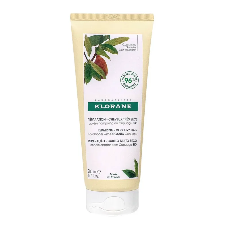 Klorane Cupuacu Butter Conditioner Nourishing & Repairing Μαλακτική Κρέμα για Ξηρά Μαλλιά 200ml