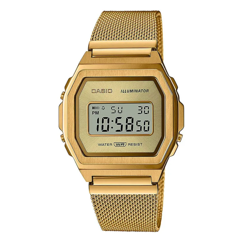 CASIO Collection Vintage Stainless Steel Edition A-1000MG-9EF