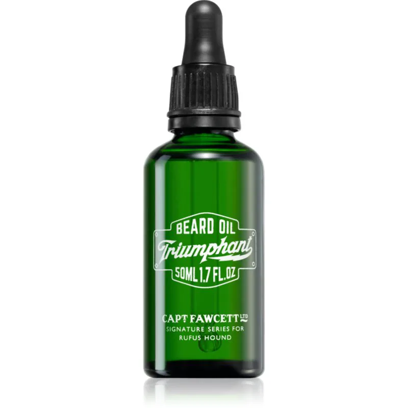 Captain Fawcett Beard Oil Rufus Hound's Triumphant λάδι για τα γένια για άντρες 50 ml