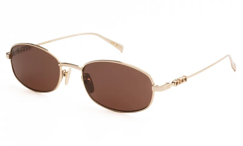 GUCCI ΓΥΑΛΙΑ ΗΛΙΟΥ GUCCI 1940S 002 5419 1940S Χρυσό