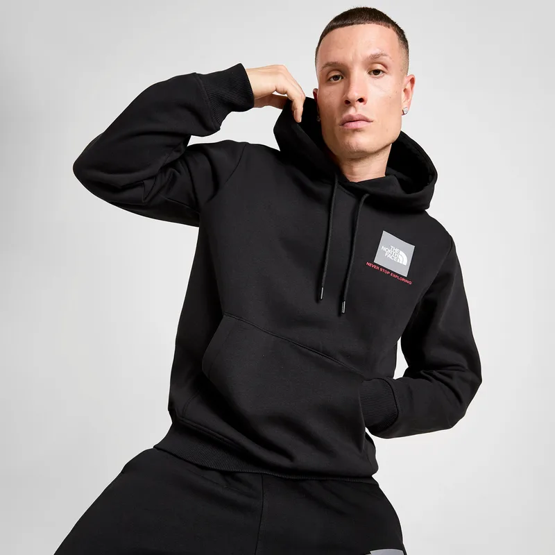 The North Face Logo Box Ανδρική Μπλούζα Με Κουκούλα (9000239942_88127)