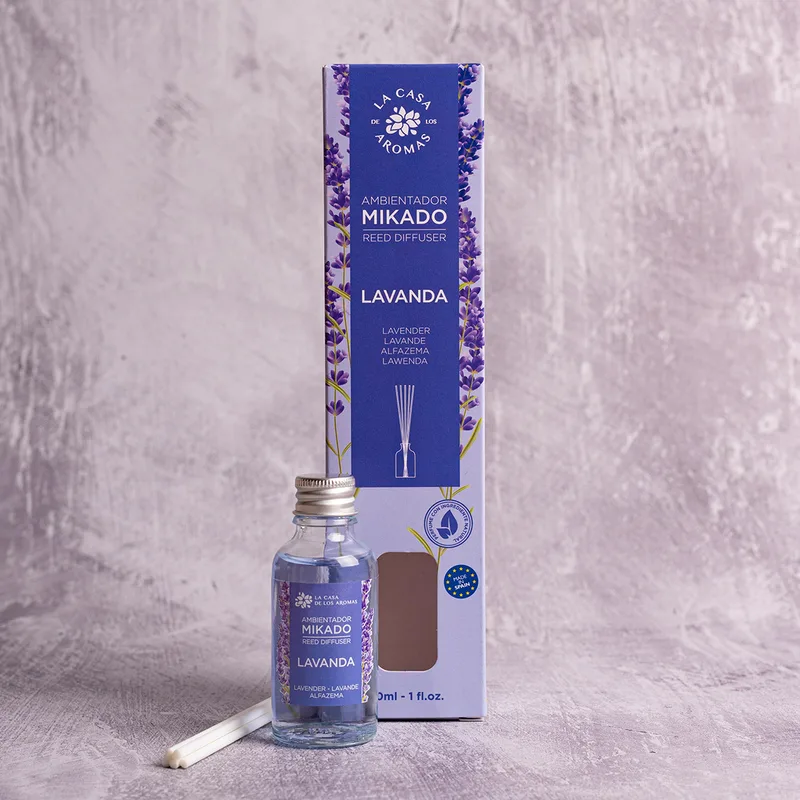 Αρωματικό Χώρου 30ml Με Στικς La Casa De Los Aromas 060312 Λεβάντα