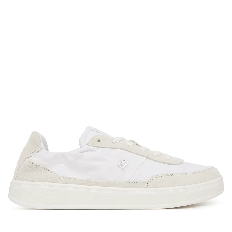 Αθλητικά Tommy Hilfiger Th Heritage Nylon Sneaker FW0FW09405 Λευκό