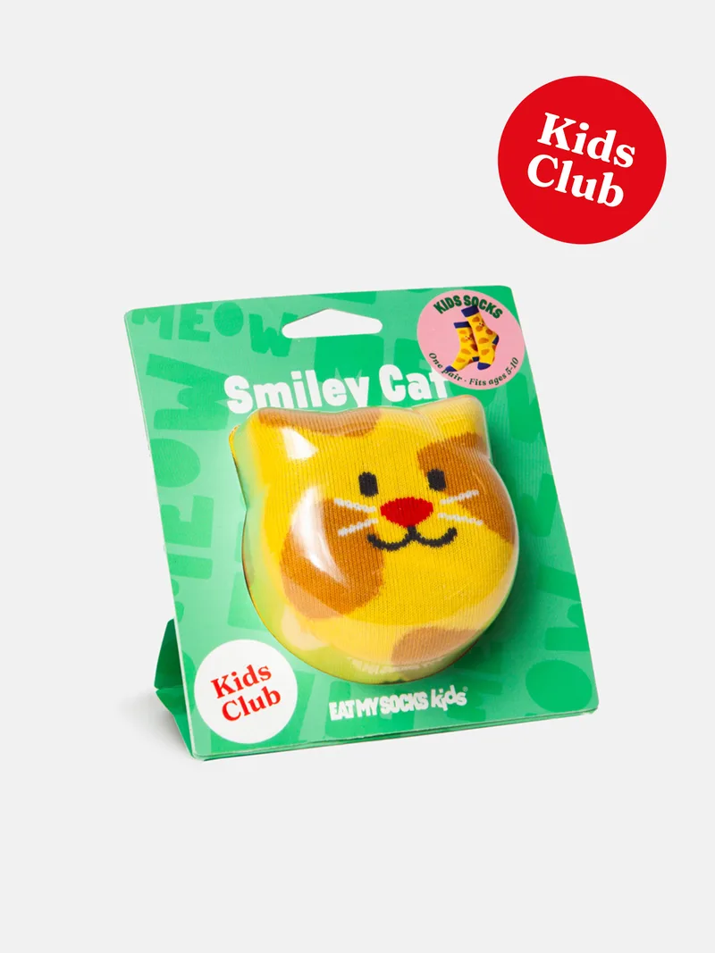 Παιδικές Κάλτσες - Smiley Cat