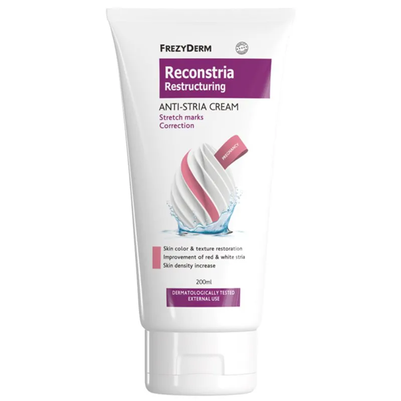 Frezyderm Reconstria Restructuring Anti-Stria Cream Κρέμα για τη Διόρθωση των Ραγάδων & την Αποκατάσταση της Υφής & της Όψης του Δέρματος 200ml
