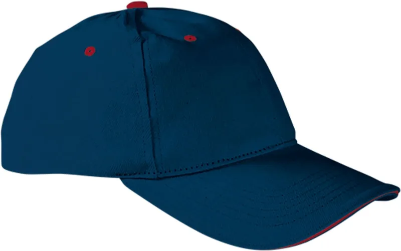 Καπέλο SANDWICH Valento GOVASANMR Orion Navy Blue-Lotto Red