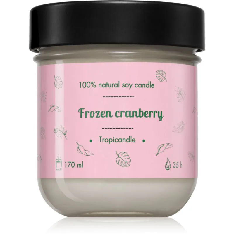 Tropicandle Frozen Cranberry αρωματικό κερί 170 ml