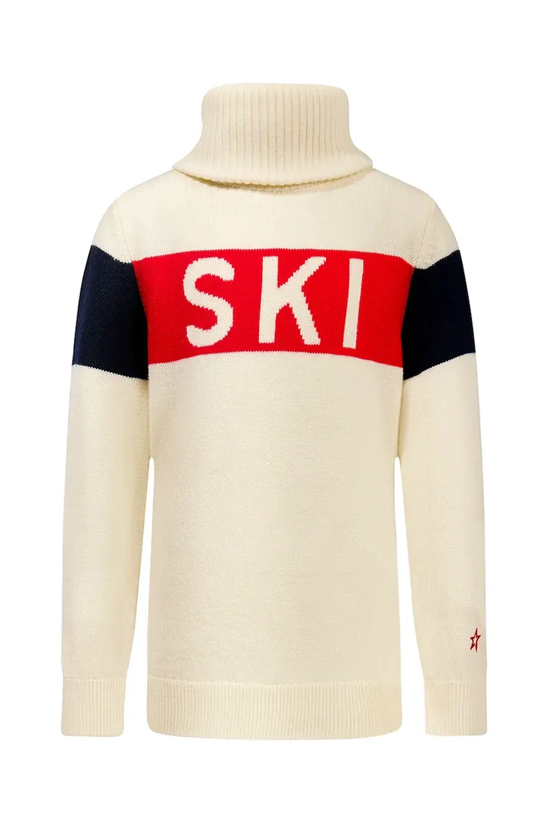 Παιδικό μάλλινο πουλόβερ Perfect Moment ski turtle sweater ii
