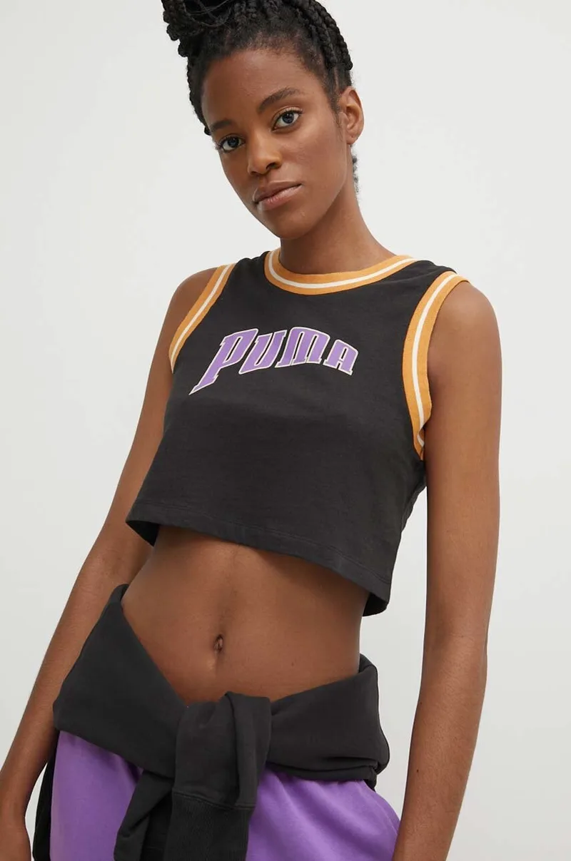 Βαμβακερό τοπ Puma Graphic