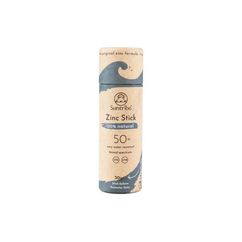 Suntribe Zinc Stick SPF 50, Ocean Blue (30g)