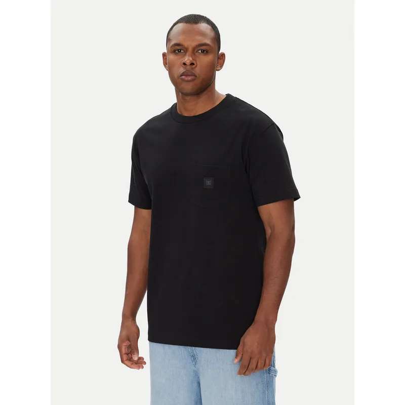 DC Shoes T-Shirt ADYKT03246 Μαύρο Regular Fit
