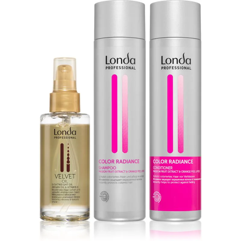Londa Professional Color Radiance Set επωφελής συσκευασία για βαμμένα μαλλιά