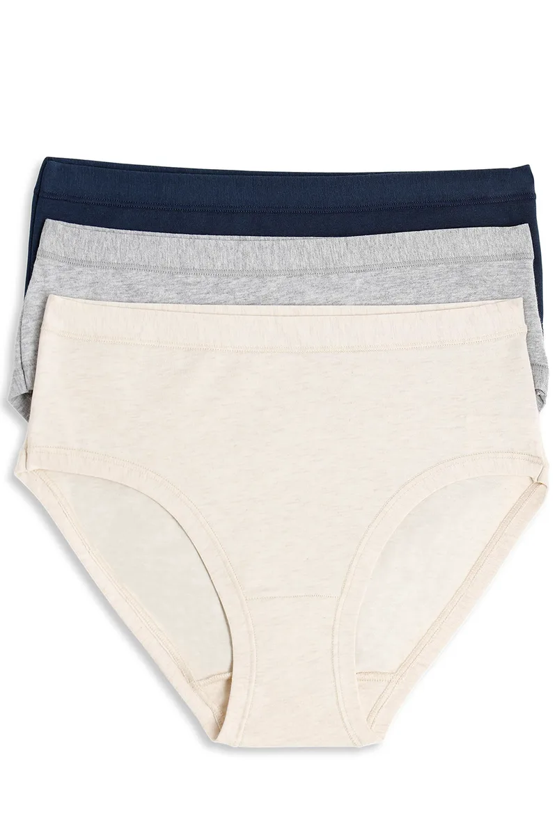 Cotonella γυναικεία εσώρουχα Midi Slip τριπλέτα (3 τμχ)-3363-I503-1M100