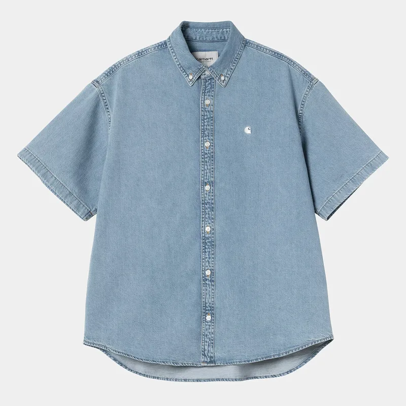 Carhartt WIP S/S Lucas Ανδρικό Κοντομάνικο Πουκάμισο (9000208065_3024)