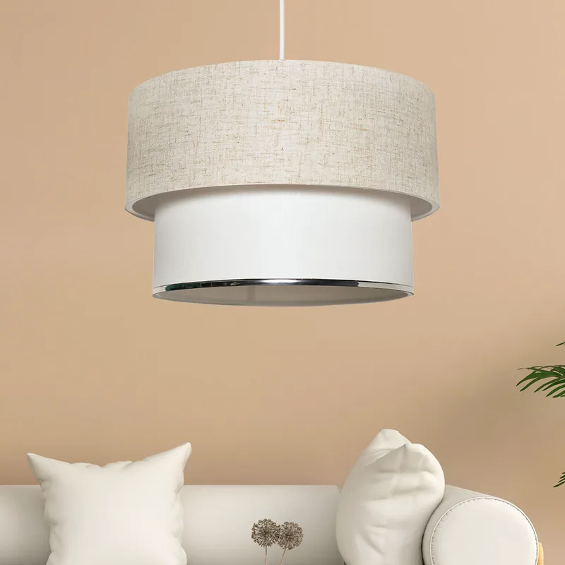 Φωτιστικό Οροφής Μονόφωτο A-G Corbeu 390FLH1669 Cream/White