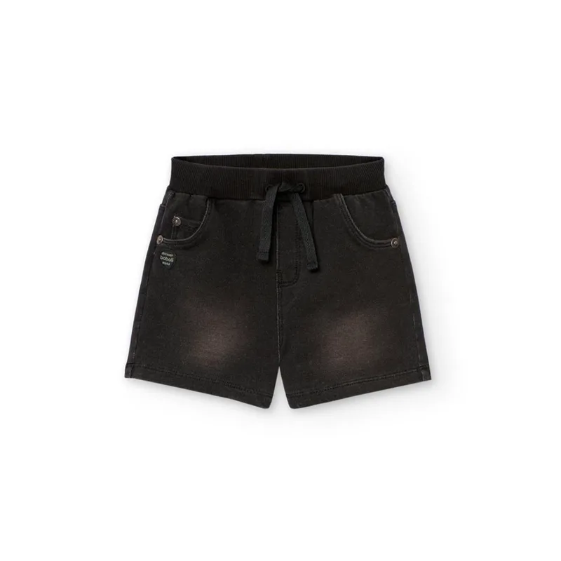 Βερμούδα φούτερ αγόρι Boboli-390259-BLACK