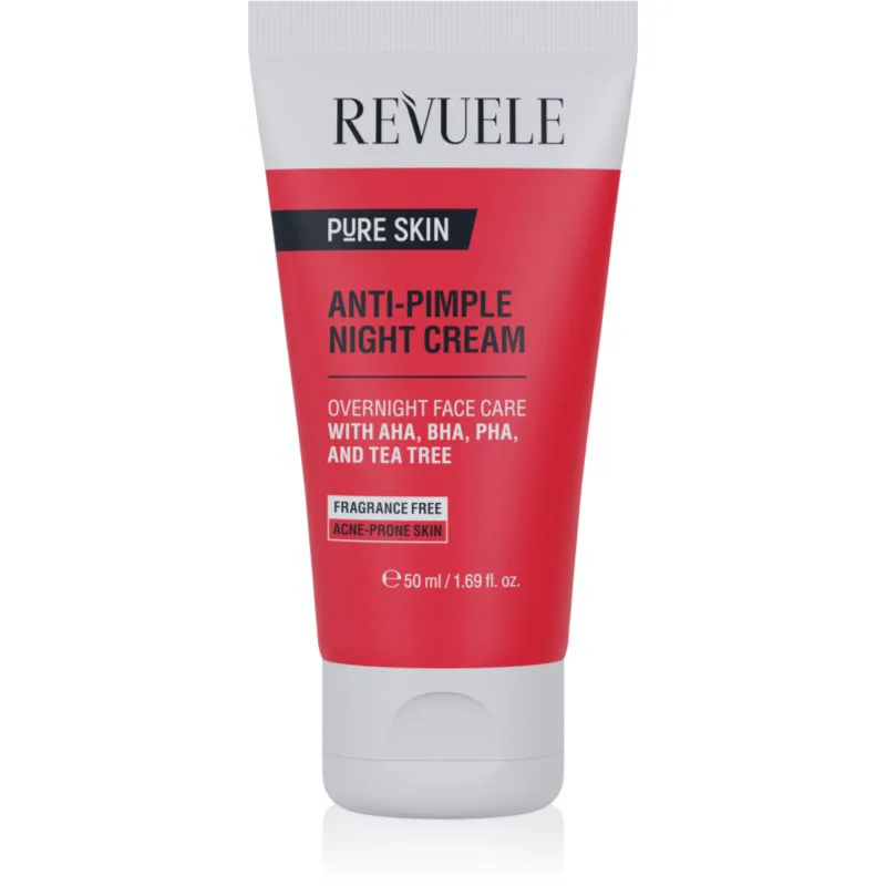 Revuele Pure Skin Anti-Pimple κρέμα νύχτας κατά της ακμής 50 ml