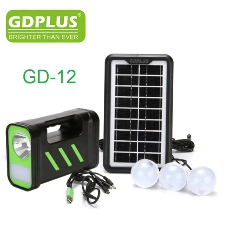 GDPLUS Ηλιακό σύστημα φωτισμού GDPlus GD-12