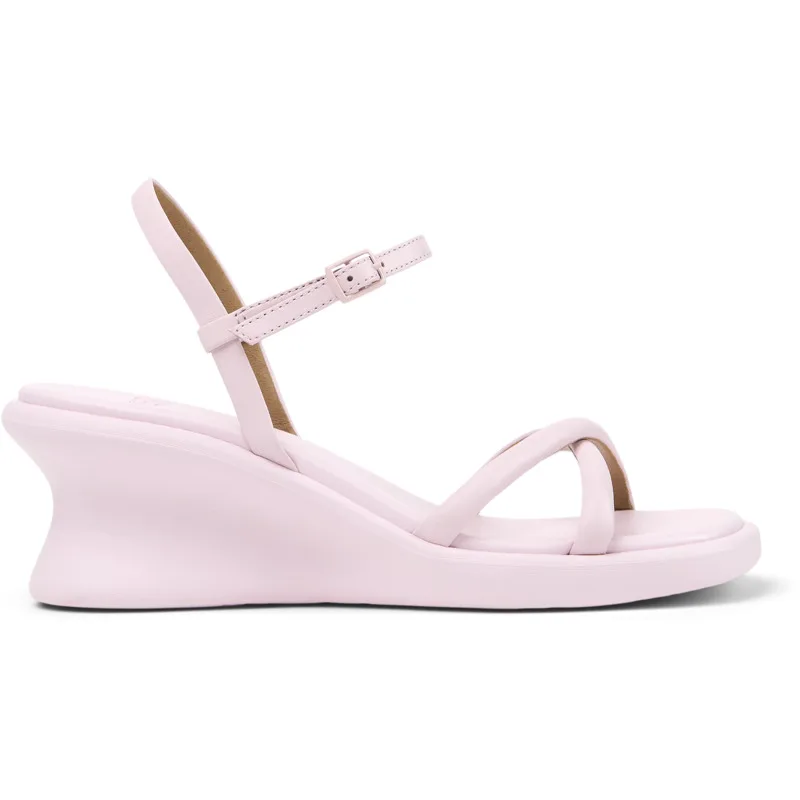 CAMPER Louise Sandal - Πέδιλα Για Γυναικεία - Ροζ, Μέγεθος 40, Smooth leather