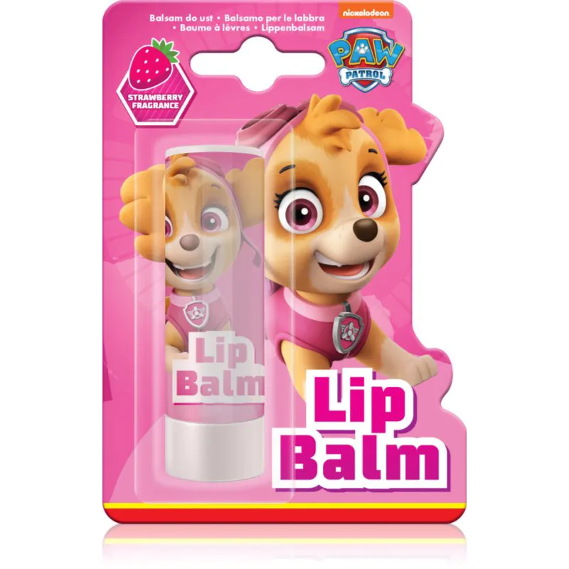 Nickelodeon Paw Patrol Lips Βάλσαμο για χείλη για παιδιά Strawberry 4.4 γρ