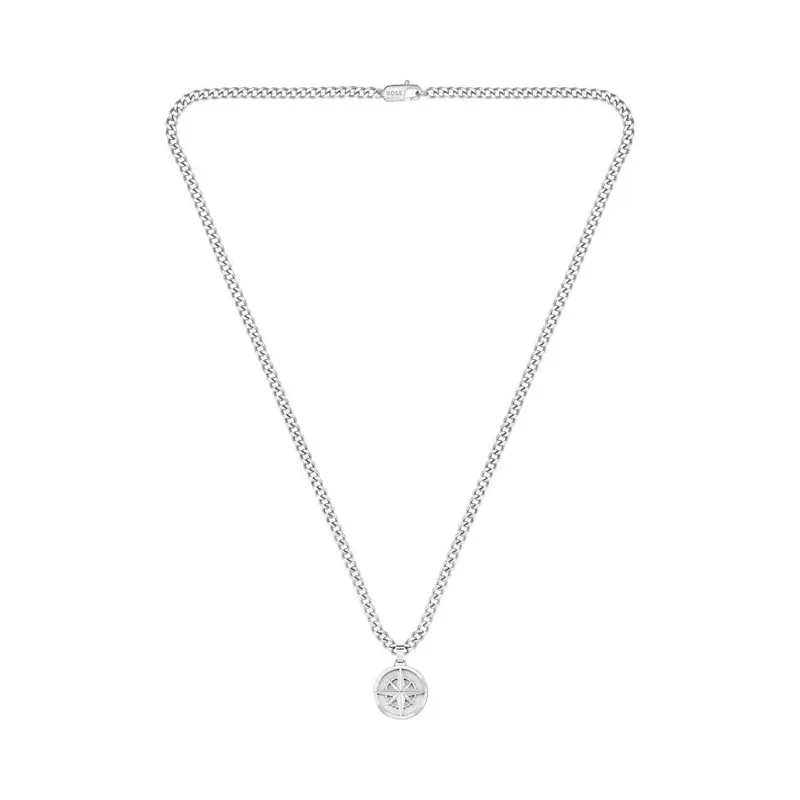 BOSS Unisex Κολιέ North από Ατσάλι 1580544