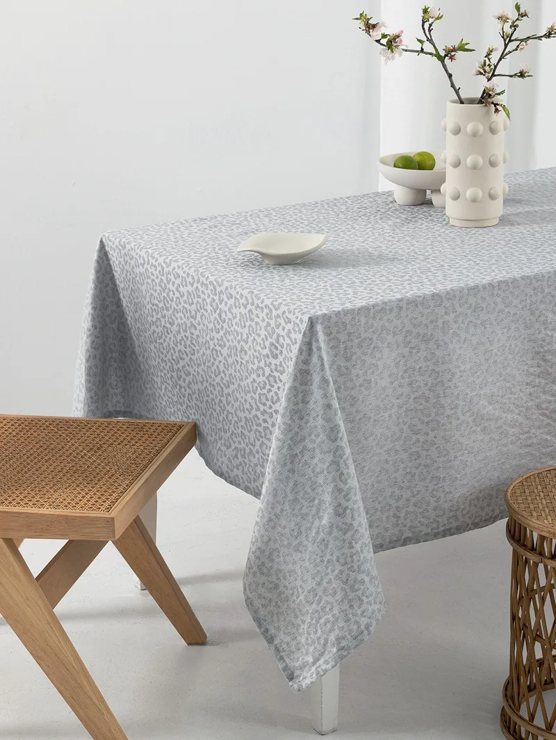Τραπεζομάντηλο Αλέκιαστο Palamaiki Lita Grey 175x260