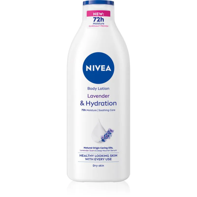 Nivea Lavender γαλάκτωμα σώματος με λεβάντα 400 ml