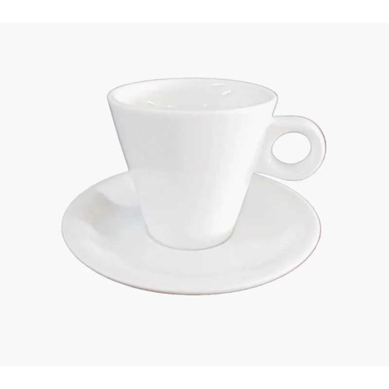 Φλυτζάνι Cappuccino Πορσελάνης Λευκό Conical Oriana Ferelli 200ml PR0094B200 (Σετ 6 Τεμάχια) (Υλικό: Πορσελάνη, Χρώμα: Λευκό) - Oriana Ferelli - PR0094B200