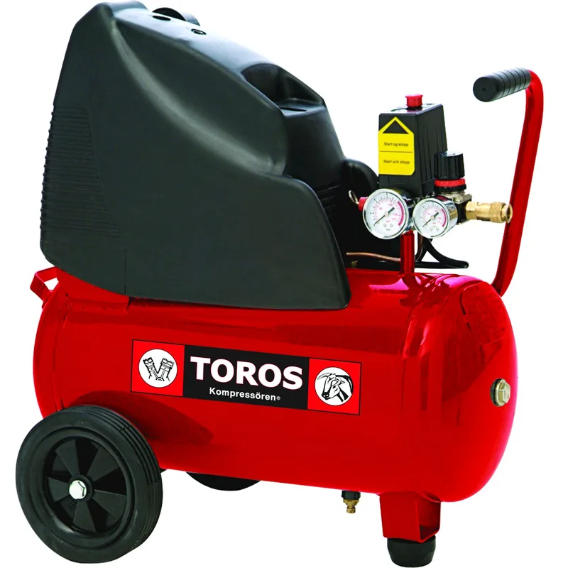 Αεροσυμπιεστής Μονομπλόκ Oil-Free 24lt 2HP TOROS ZBW60-24L