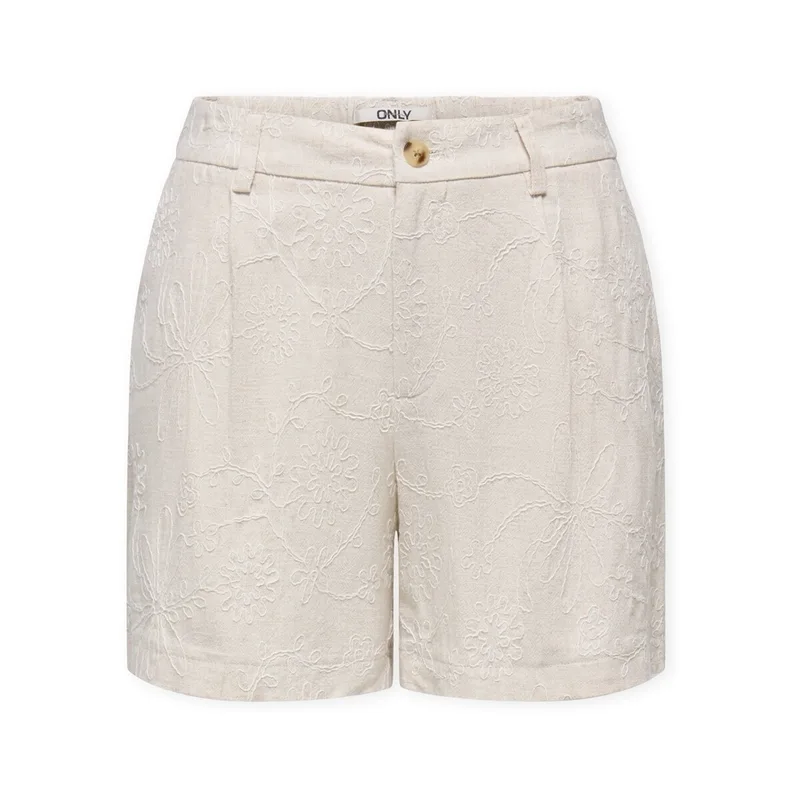 Shorts & Βερμούδες Vila ONLY Siesta Linen Shorts - Moonbeam