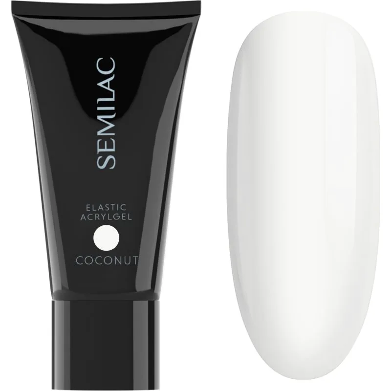 Semilac Elastic Acrylgel ακρυλικό τζελ Για τα νύχια απόχρωση Coconut 30 γρ