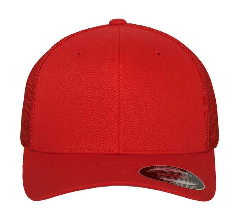 Καπέλο Trucker 6511 Flexfit Mesh Cotton Twill Red