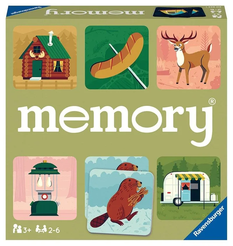 ΕΠΙΤΡΑΠΕΖΙΟ RAVENSBURGER MEMORY ΚΑΜΠΙΝΓΚ 24ΤΜΧ (20613)