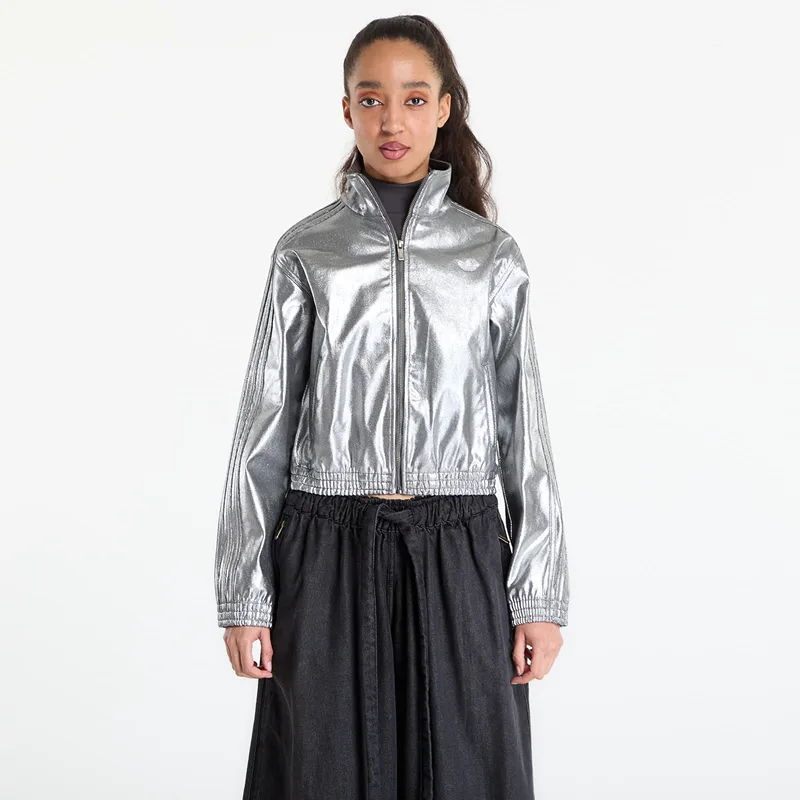 Φούτερ adidas Firebird Track Top Denim Silver Met. L