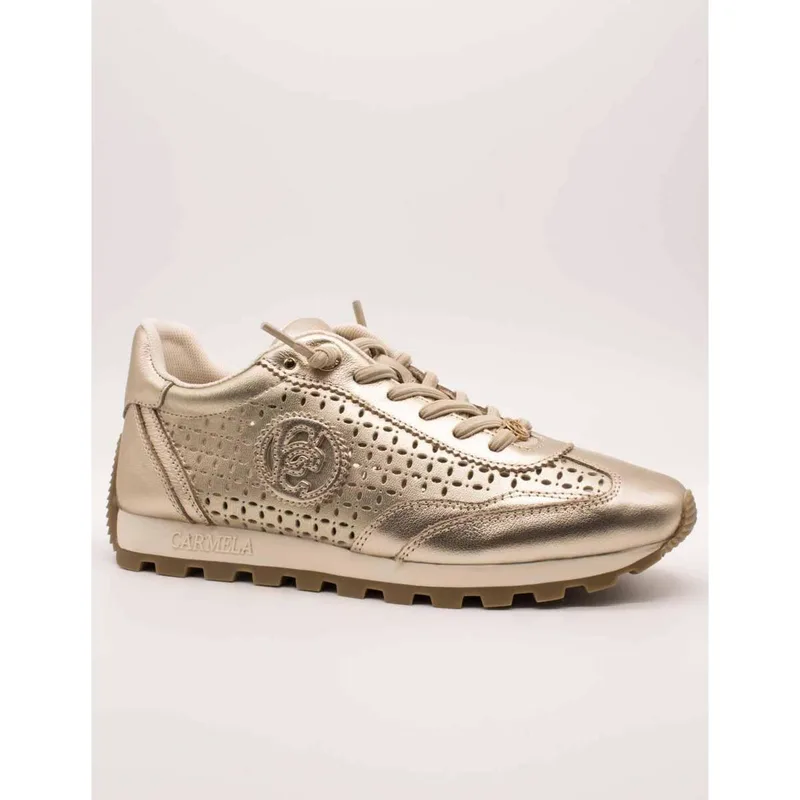 Xαμηλά Sneakers Carmela 163113-03 Piel Χρυσό