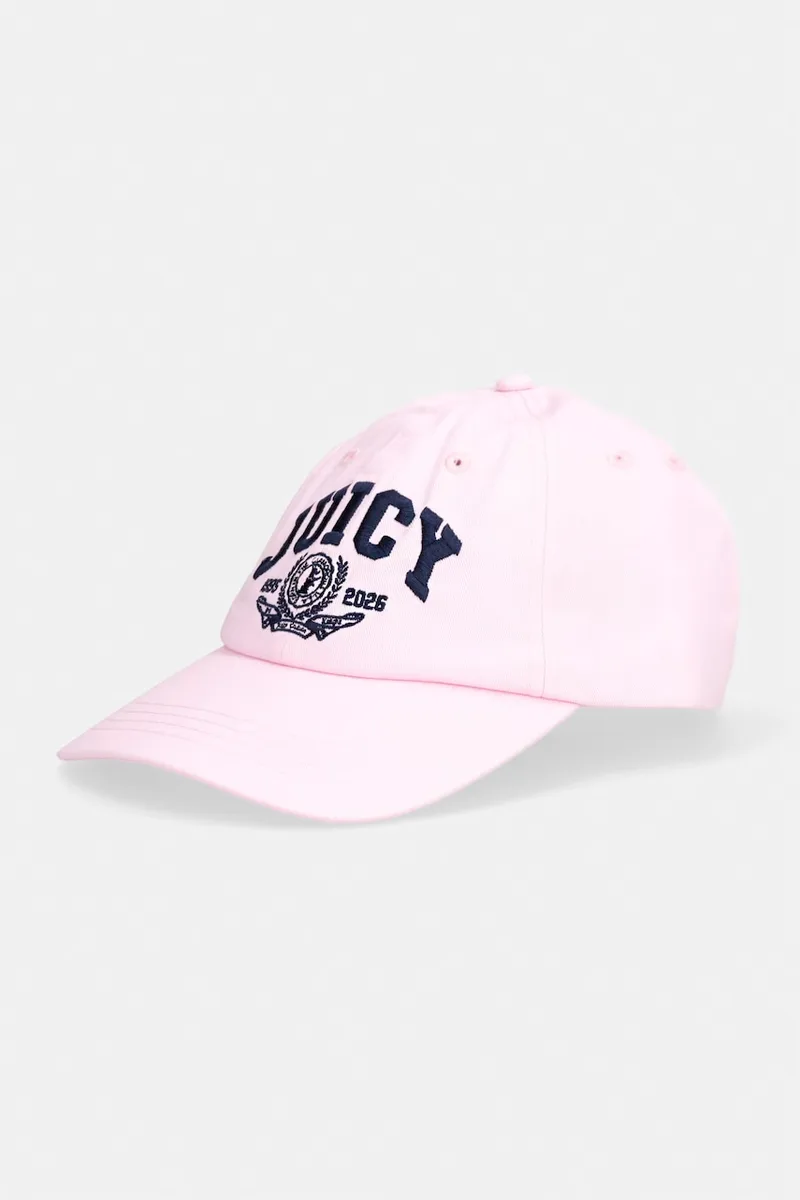 Juicy Couture καπέλο με γείσο Γυναικείο βαμβακερό CREST CAP