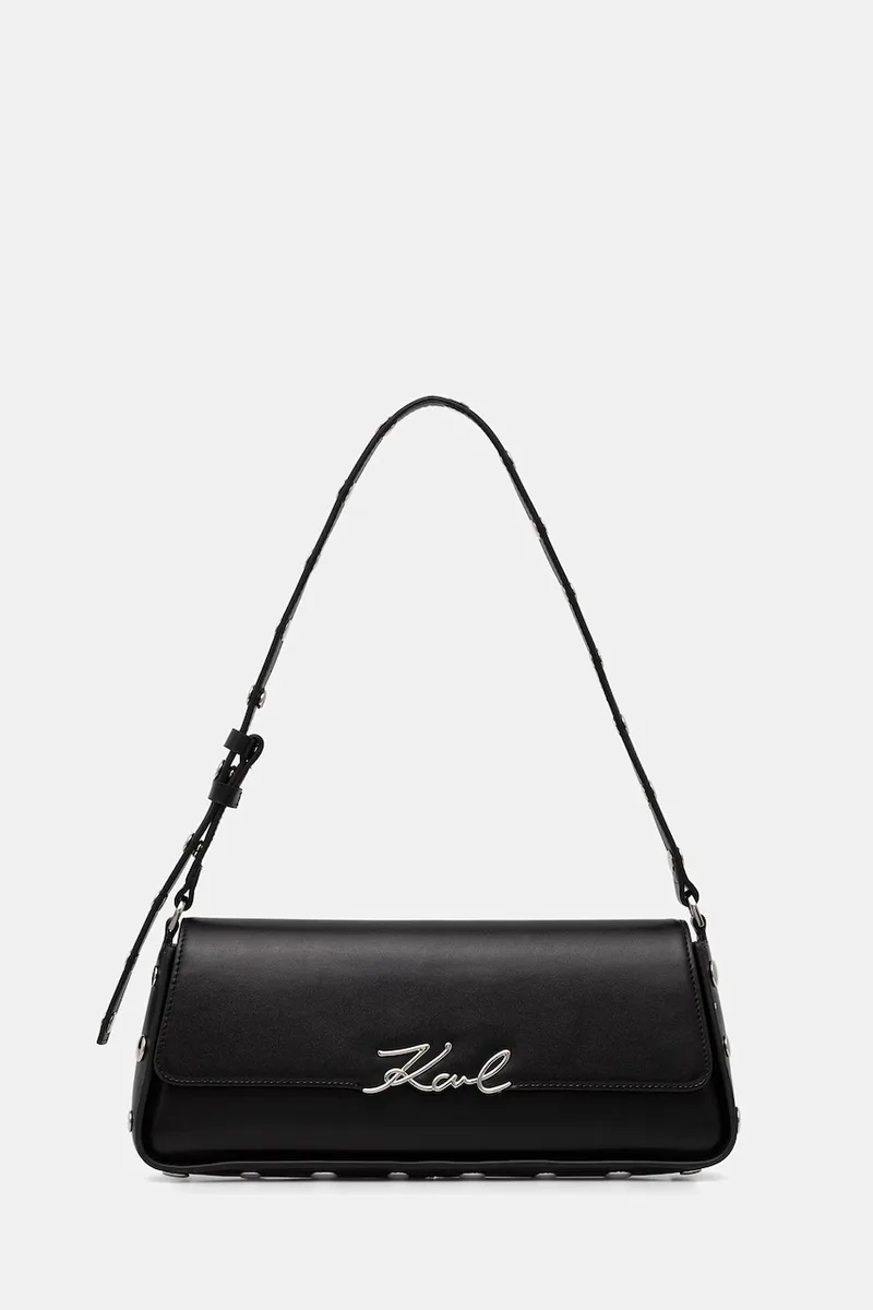Karl Lagerfeld baguette γυναικεία δερμάτινη K/SIGNATURE
