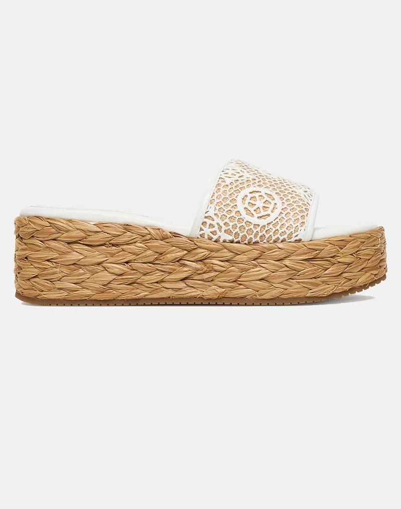 GUESS BINATA ΠΑΠΟΥΤΣΙ ΓΥΝΑΙΚΕΙΟ FLJBIAFAL04-WHINA White