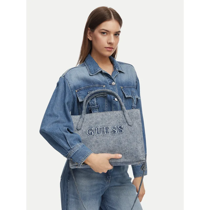 Τσάντα Guess Jodi HWDG97 69220 Ανοιχτό μπλε