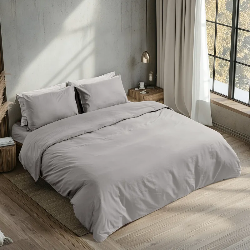 Beauty Home Πάπλωμα υπέρδιπλο Prime Αrt 1230 220x240 Γκρι