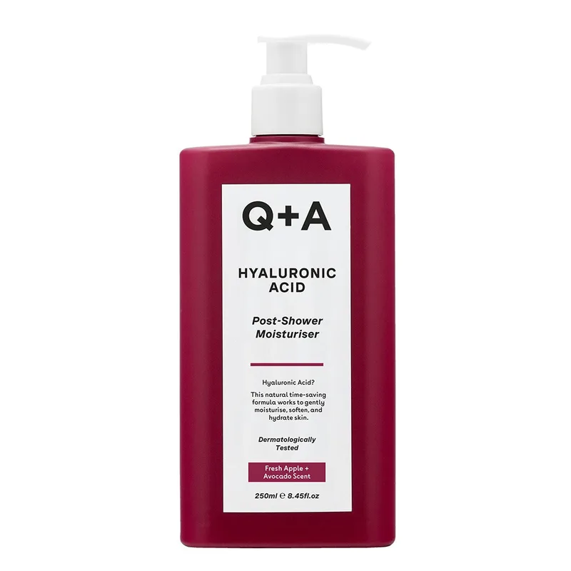 Q+A Hyaluronic Acid Post-Shower Moisturiser (250ml)