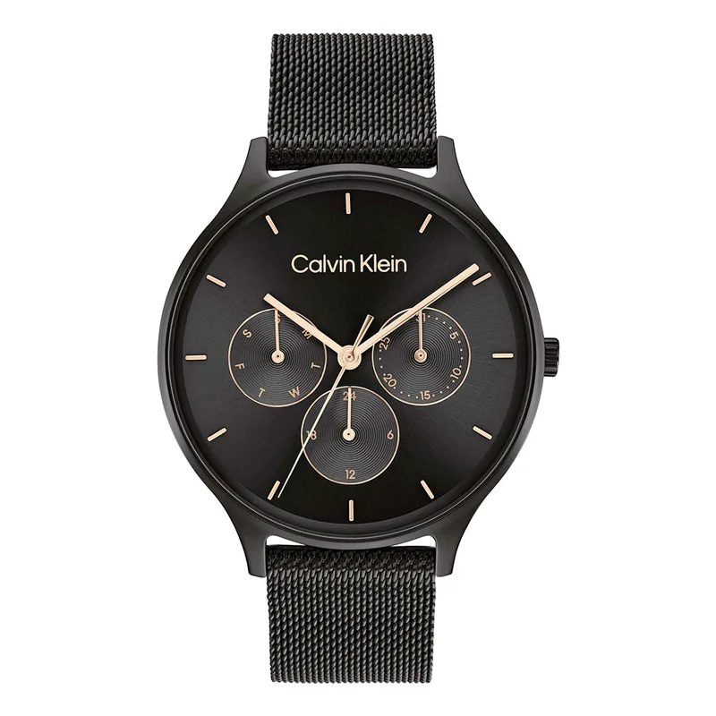 CALVIN KLEIN Timeless Black Stainless Steel Bracelet 25200105